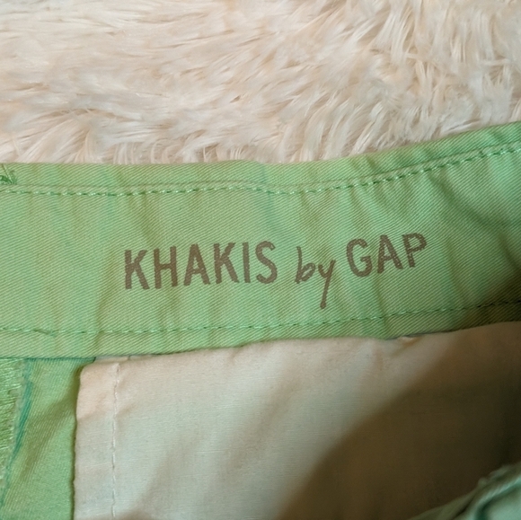 Khakis By Gap Sunkissed Shorts Lime Green Size 4 - Picture 11 of 13